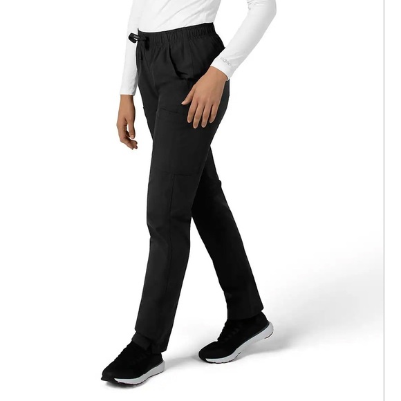 Carhartt force black flex straight leg utility cargo scrubs pants workwear 4XL - Picture 2 of 12